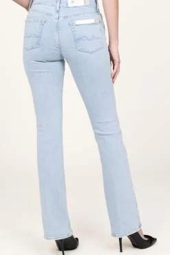Mid Waist Bootcut Jeans Arise | Blue... | 7 For All Mankind | Little Soho