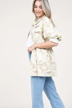 Military Jacket Jill | Green... | Patrizia Pepe | Little Soho