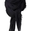 Muslin Xl-Shawl Mila | Dark Navy... | Bianca Van Leur Shawls | Little Soho
