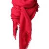 Muslin Xl-Shawl Mila | Pink... | Bianca Van Leur Shawls | Little Soho