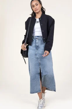 Non-Stretch Denim Skirt Vika | Blue... | Co'Couture | Little Soho