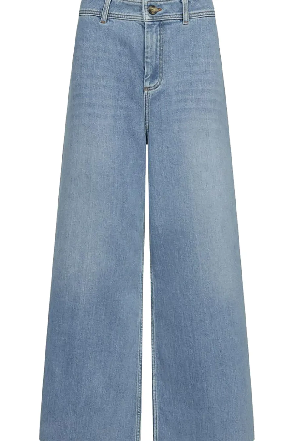 Non-Stretch Wide Leg Denim Jeans Fame | Blue... | Co'Couture | Little Soho
