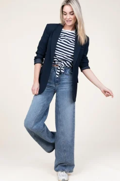 Non-Stretch Wide Leg Jeans Vika | Blue... | Co'Couture | Little Soho