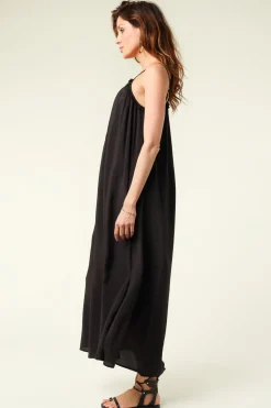 One-Shoulder Maxi Dress | Black... | Dante 6 | Little Soho
