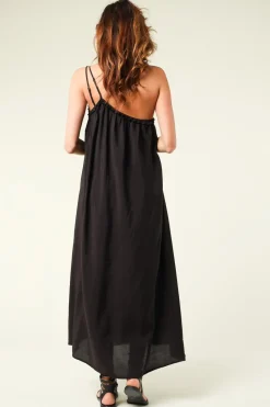 One-Shoulder Maxi Dress | Black... | Dante 6 | Little Soho