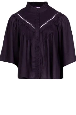 Openwork Blouse Love | Black... | Suncoo | Little Soho