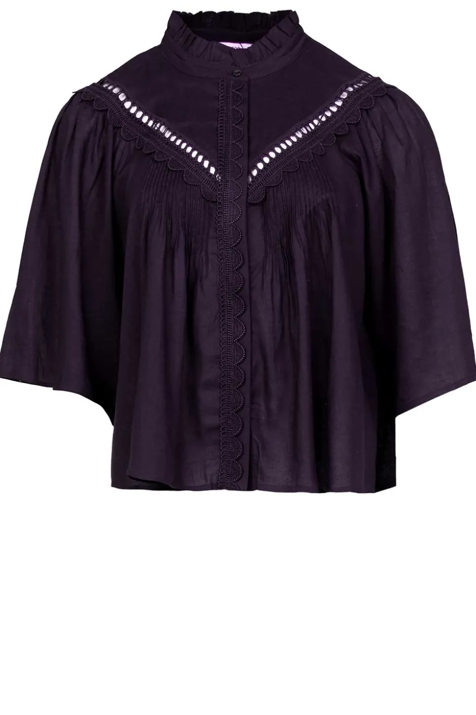 Openwork Blouse Love | Black... | Suncoo | Little Soho