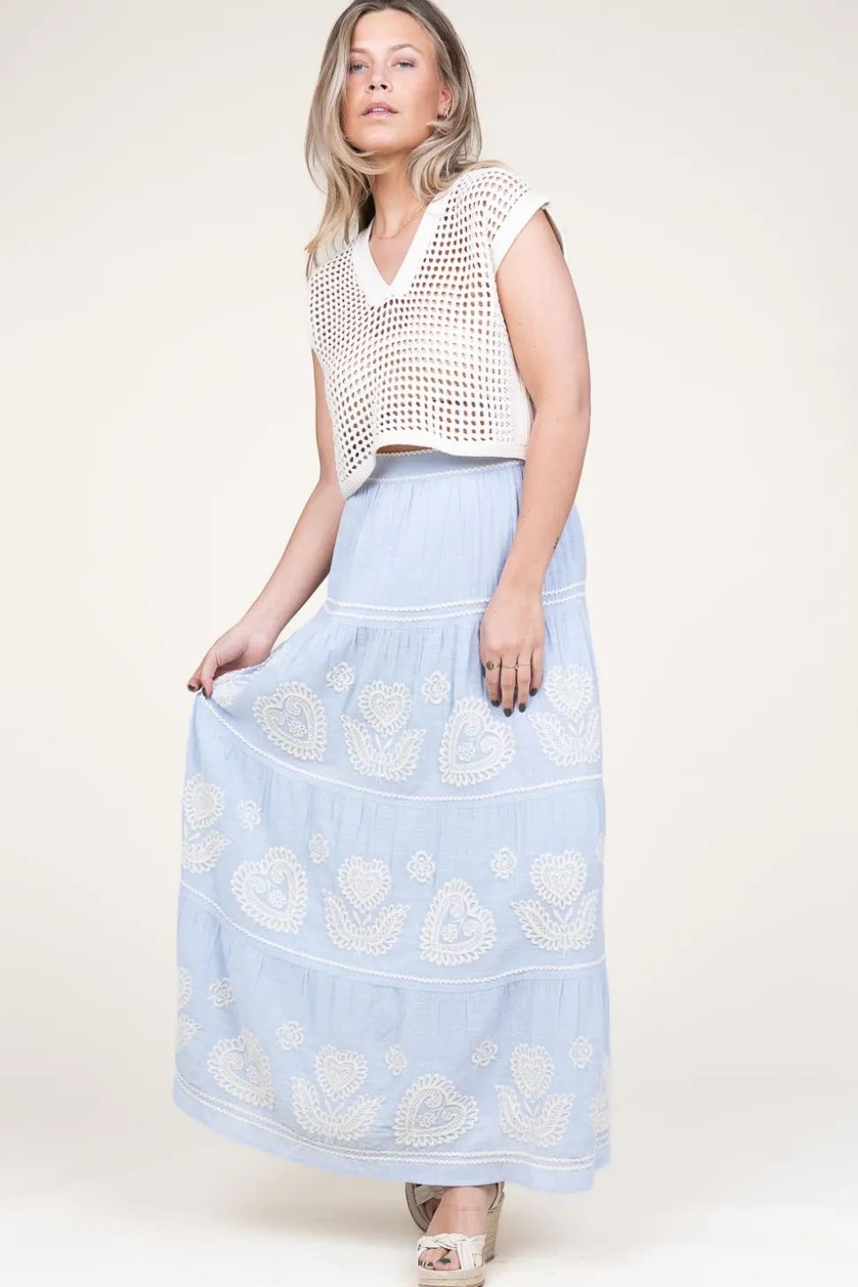 Openwork Spencer Nubia | Natural... | Liu Jo | Little Soho