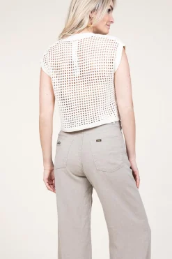 Openwork Spencer Nubia | Natural... | Liu Jo | Little Soho
