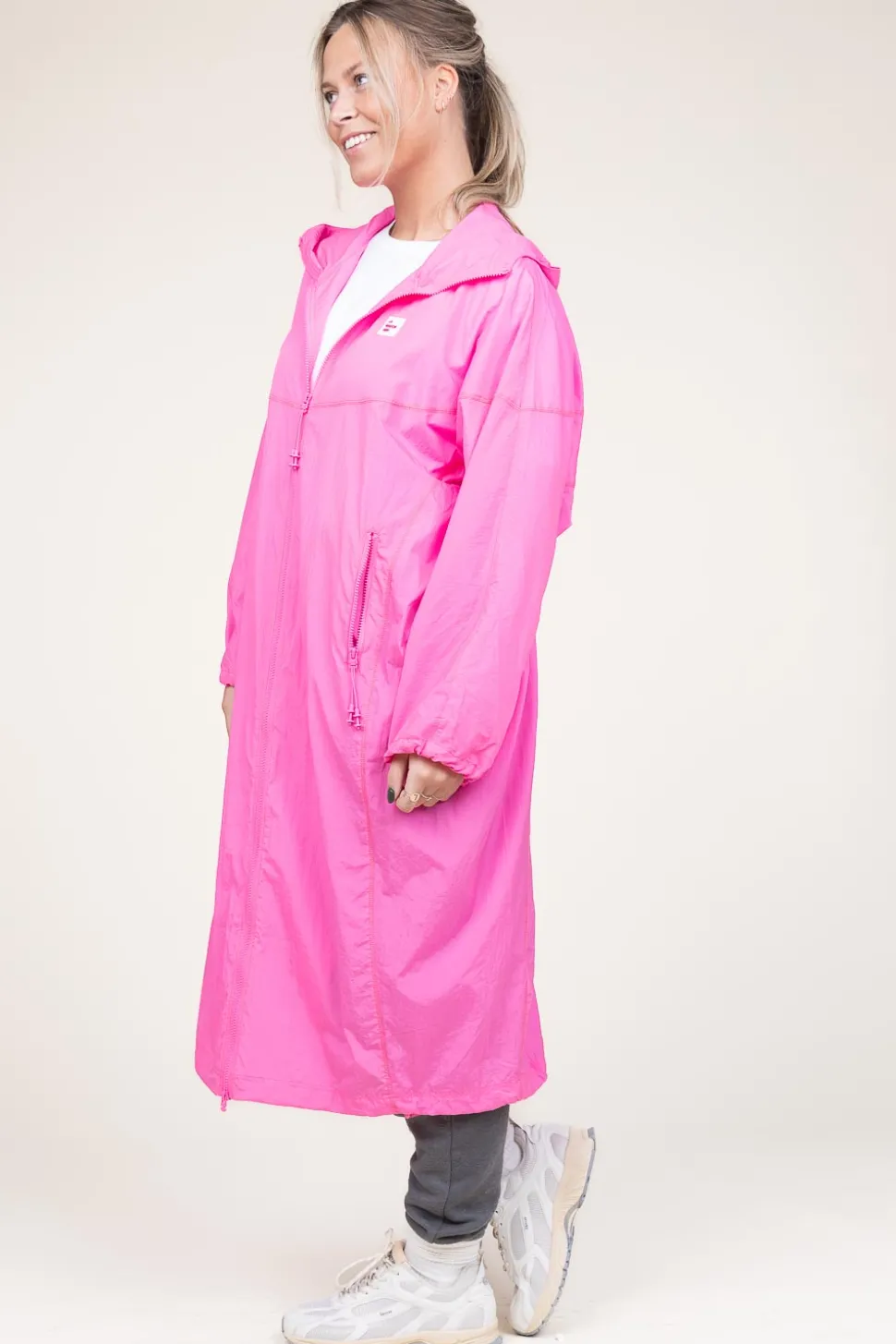 Oversized Raincoat Ikino | Pink... | American Vintage | Little Soho