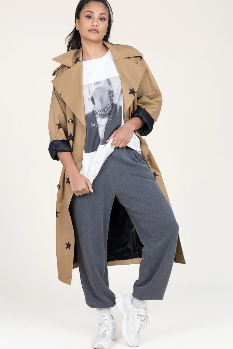 Oversized T-Shirt Muse | Natural... | Copenhagen Muse | Little Soho