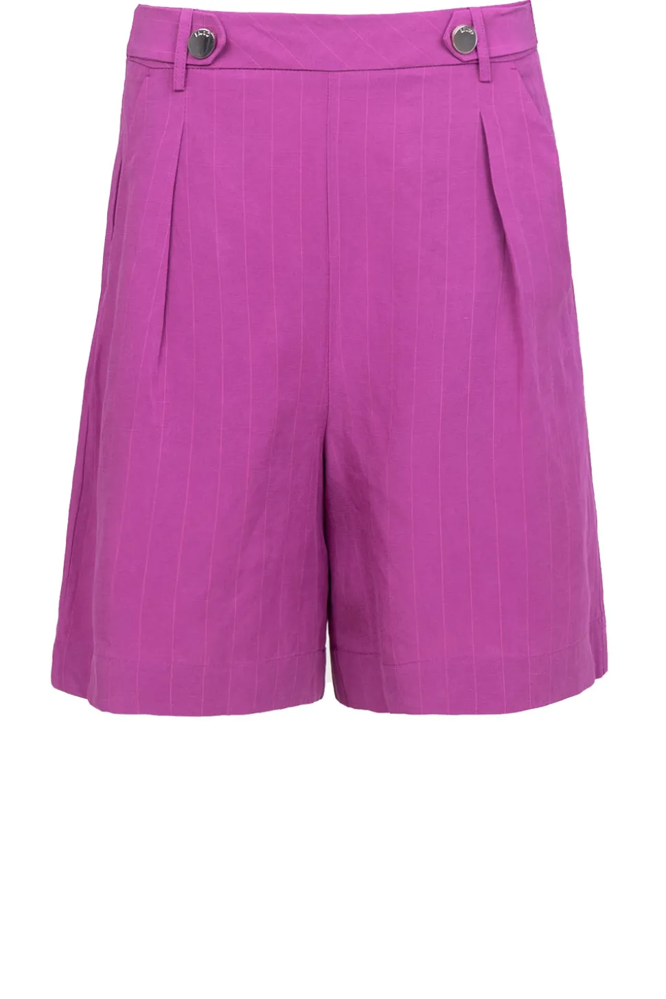 Pinstripe Bermuda Short Trapani | Purple... | Liu Jo | Little Soho