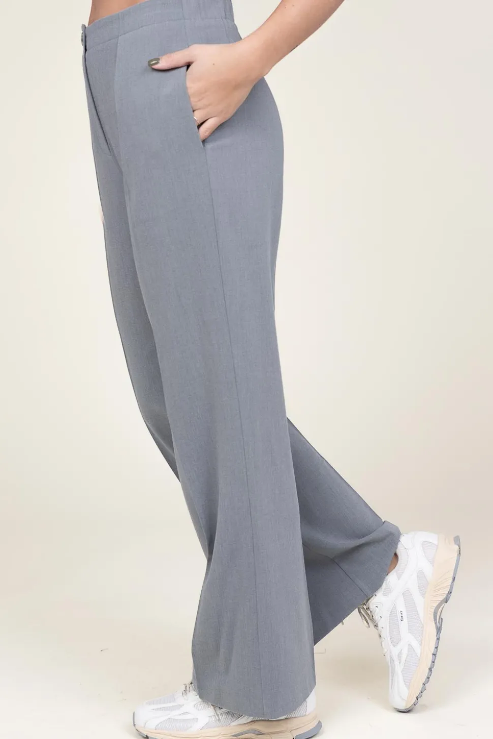 Pleated Trousers Fynn | Grey... | Dante 6 | Little Soho