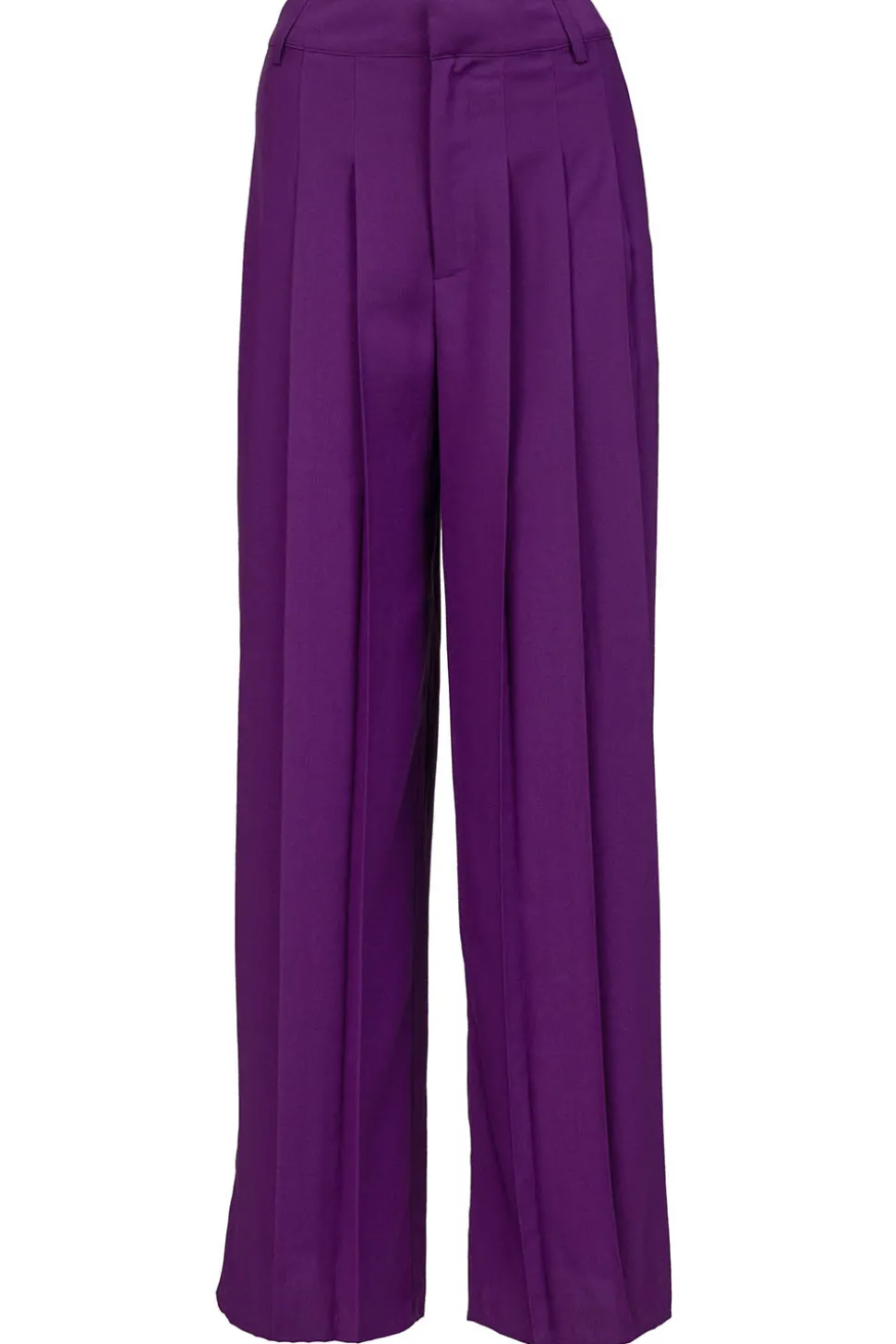 Plisse Trousers Miley | Purple... | Ba&Sh | Little Soho