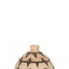 Printed Rattan Basket Jill - Small | Natural... | Little Soho Living | Little Soho