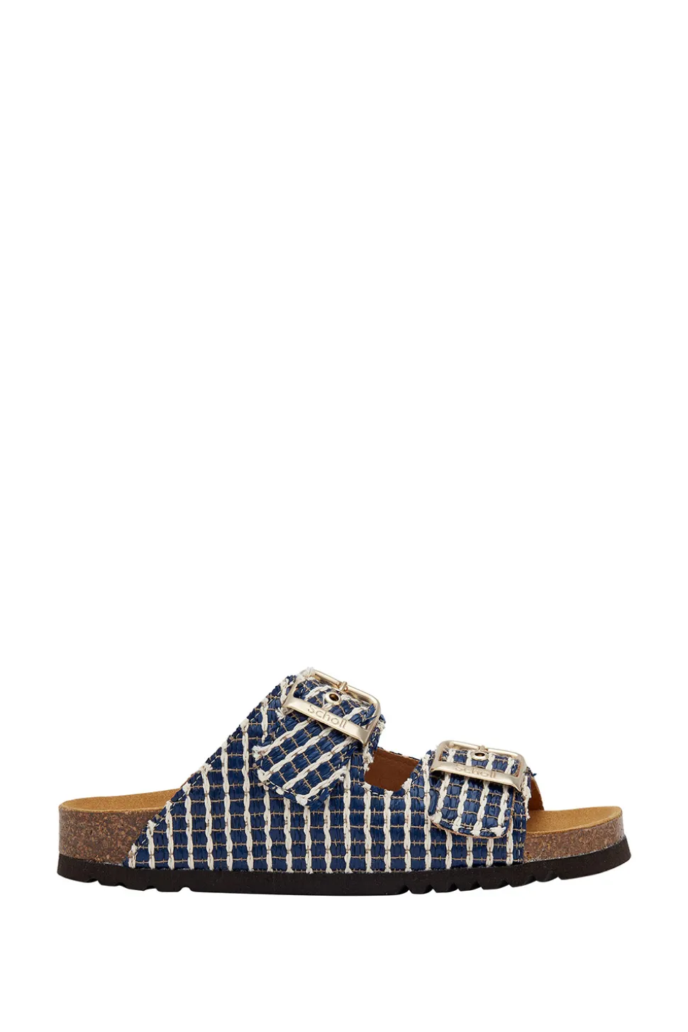 Raffia Sandals Noelle | Blue... | Scholl | Little Soho