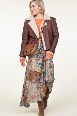 Rayon Skirt Nora | Multi... | Mes Demoiselles | Little Soho