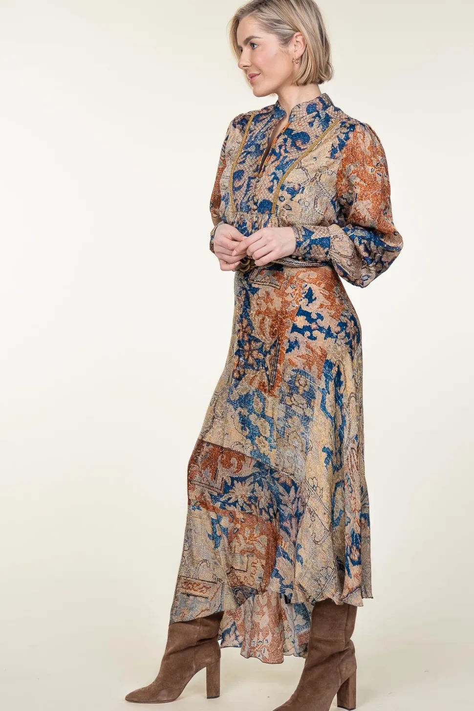 Rayon Skirt Nora | Multi... | Mes Demoiselles | Little Soho