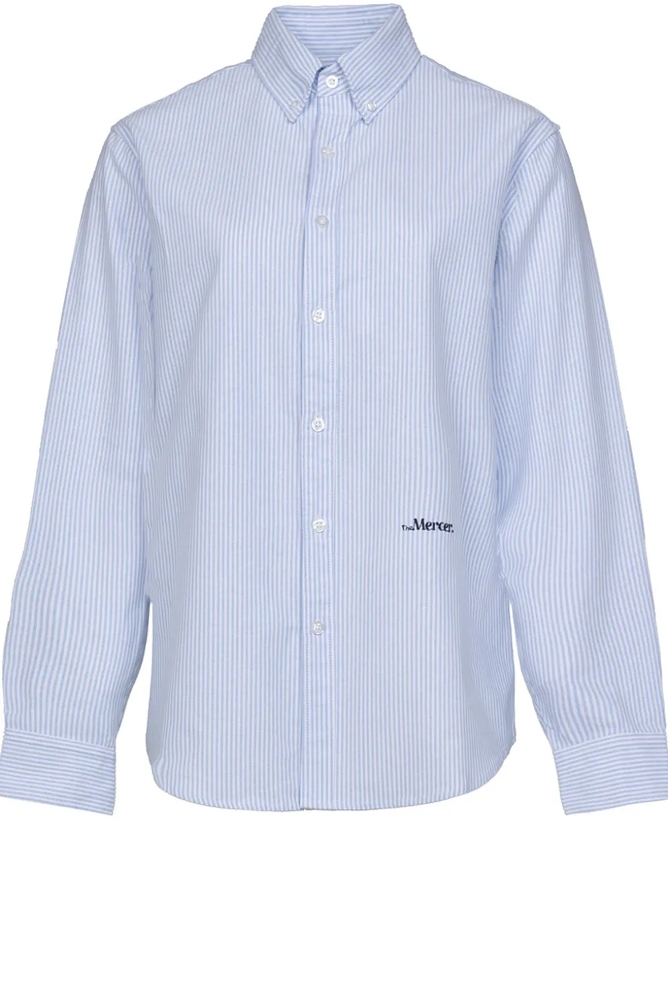 Recycled Cotton Blouse The Oxford | Blue... | Mercer | Little Soho