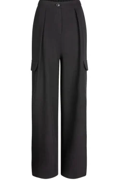 Satin Cargo Pants Harlow | Black... | Dante 6 | Little Soho