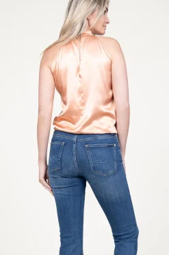 Satin Halter Top London | Blush... | March23 | Little Soho