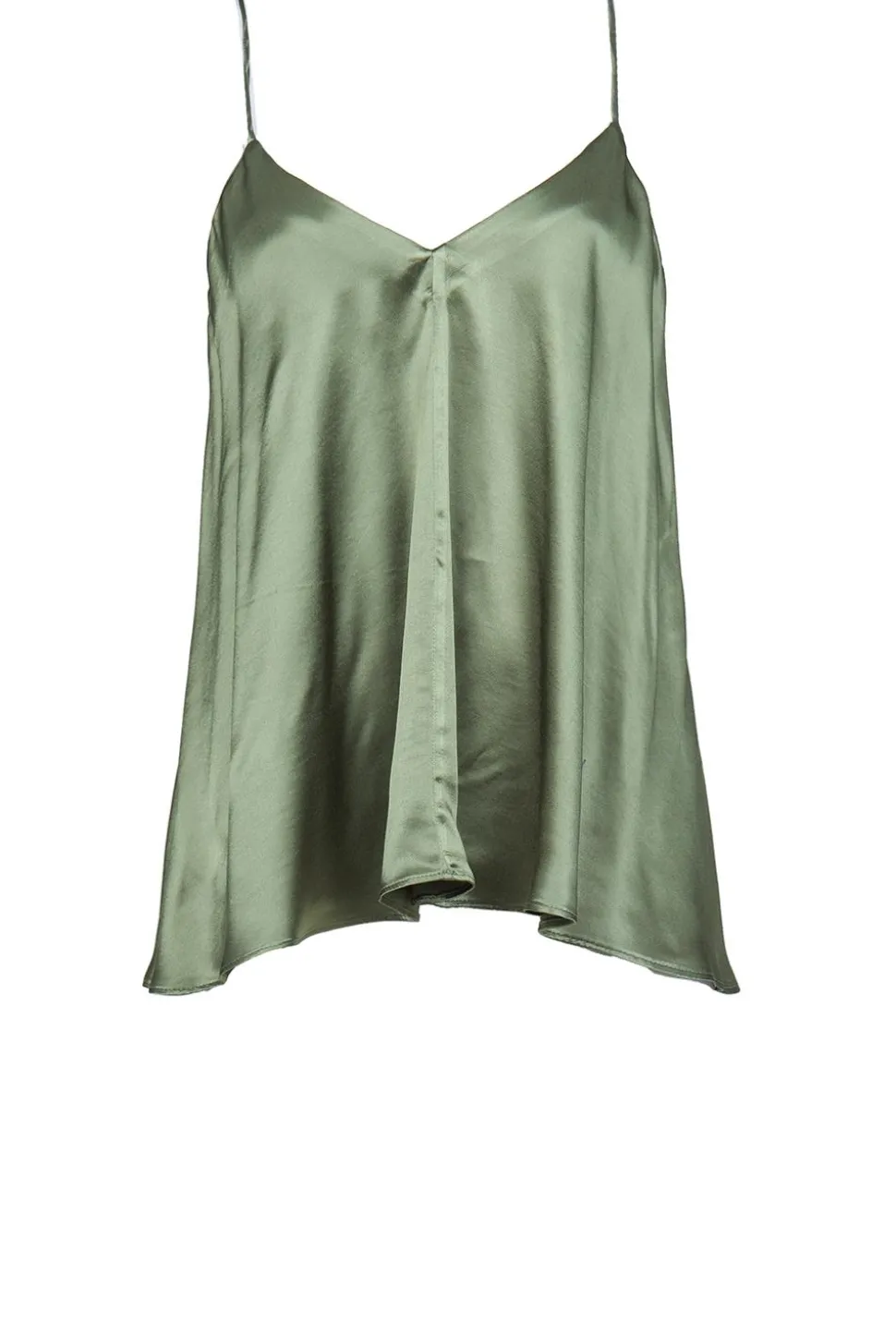 Satin Top Andelusia | Green... | Greek Archaic Kori | Little Soho