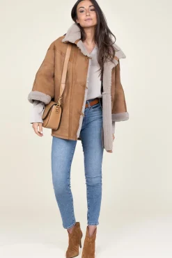 Satin Top Bodil | Taupe... | Dante 6 | Little Soho