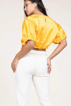 Satin Top Fez | Orange... | March23 | Little Soho
