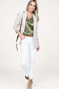 Satin Top Monte Carlo | Green... | Greek Archaic Kori | Little Soho