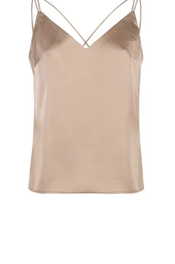 Satin Top Obu | Beige... | Dante 6 | Little Soho