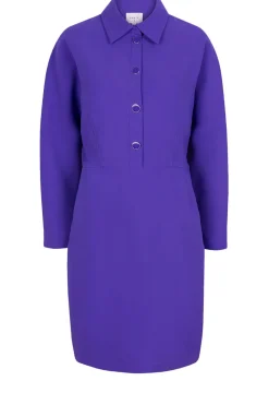 Scuba Stretch Dress Josiah | Purple... | Dante 6 | Little Soho