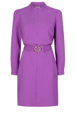 Seersucker Dress Aya | Purple... | Dante 6 | Little Soho
