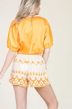 Short With Print Pam | Yellow... | Scarlett Poppies | Little Soho
