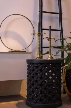 Side Table Scott - Tall | Black... | Little Soho Living | Little Soho