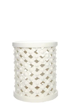 Side Table Scott - Tall | White... | Little Soho Living | Little Soho
