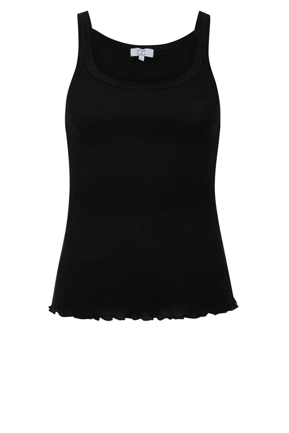 Silk Rib Top Faith | Black... | Cc Heart | Little Soho