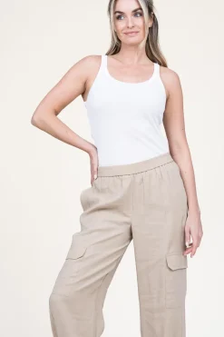 Silk Rib Top Faith | White... | Cc Heart | Little Soho