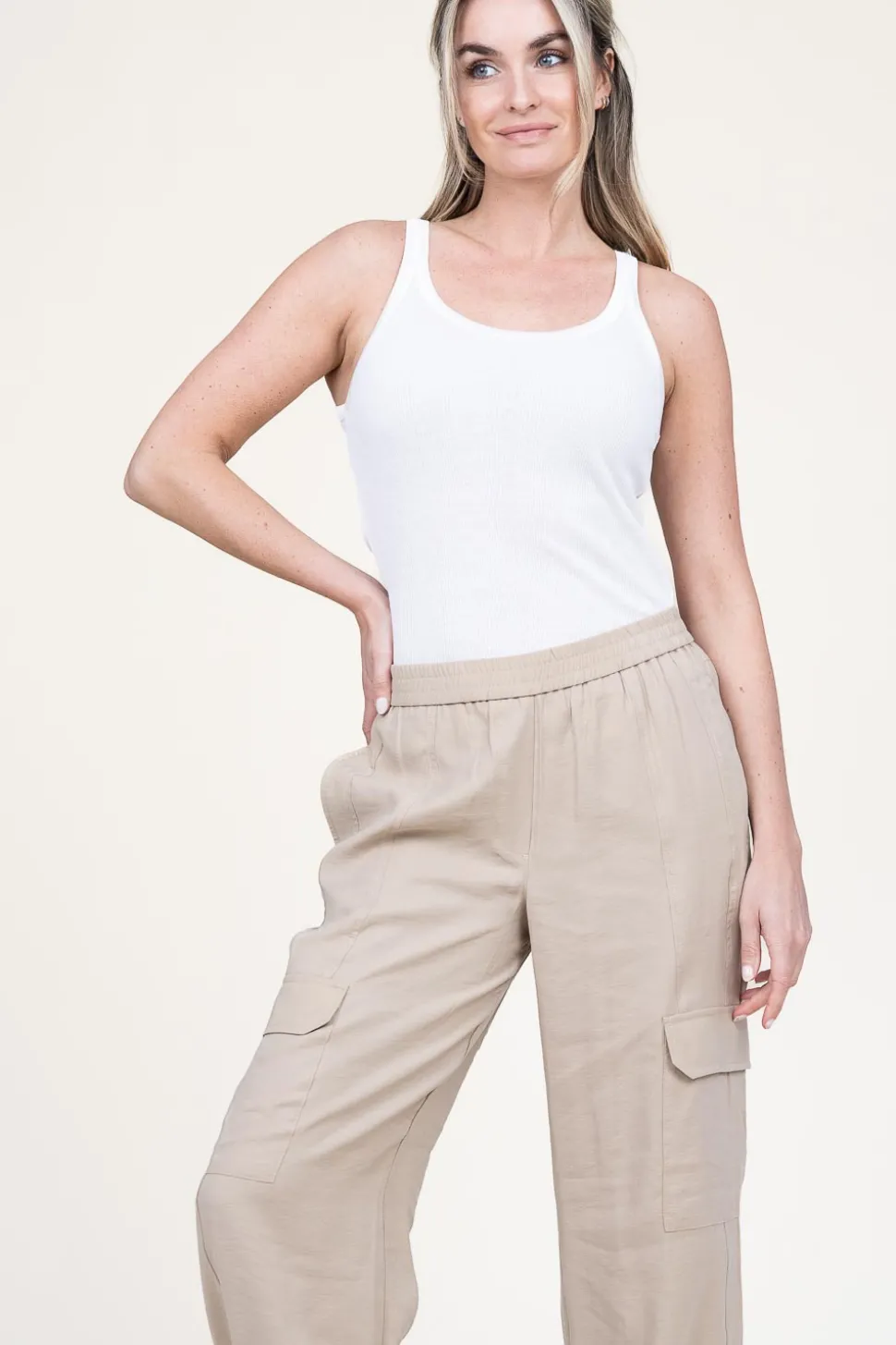 Silk Rib Top Faith | White... | Cc Heart | Little Soho