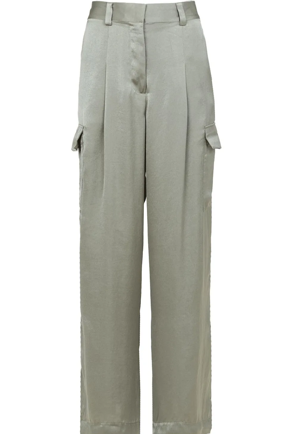 Silk Trousers Cary | Green... | Ba&Sh | Little Soho
