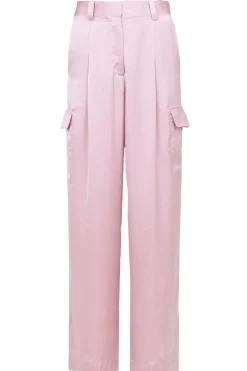 Silk Trousers Cary | Pink... | Ba&Sh | Little Soho