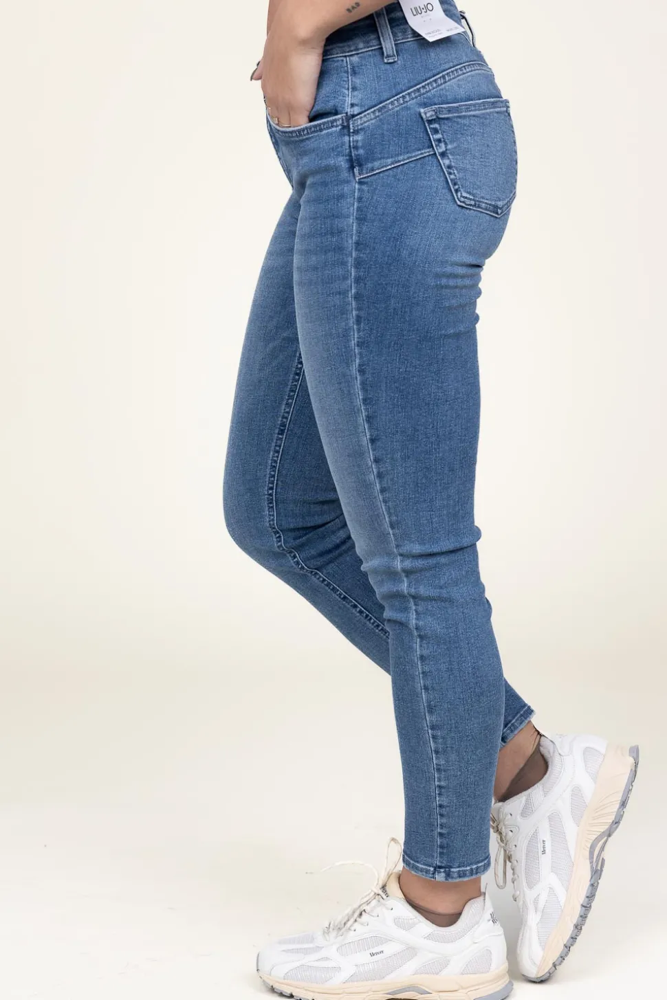 Skinny Regular Waist Jeans Fabulous L30 | Blue... | Liu Jo | Little Soho