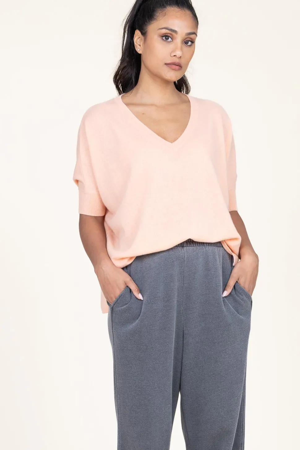 Soft Cashmere Sweater Kate | Orange... | Absolut Cashmere | Little Soho