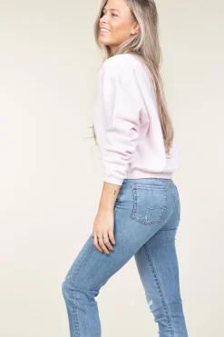 Soft Fleece Sweater Izubird | Pink... | American Vintage | Little Soho