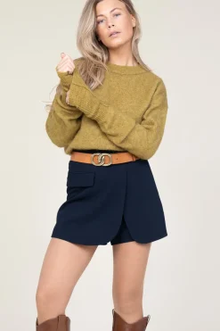 Soft Oversized Alpaca Sweater Vitow | Green... | American Vintage | Little Soho