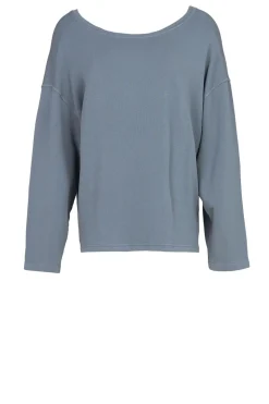 Soft Oversized Sweater Hapylife | Grey... | American Vintage | Little Soho