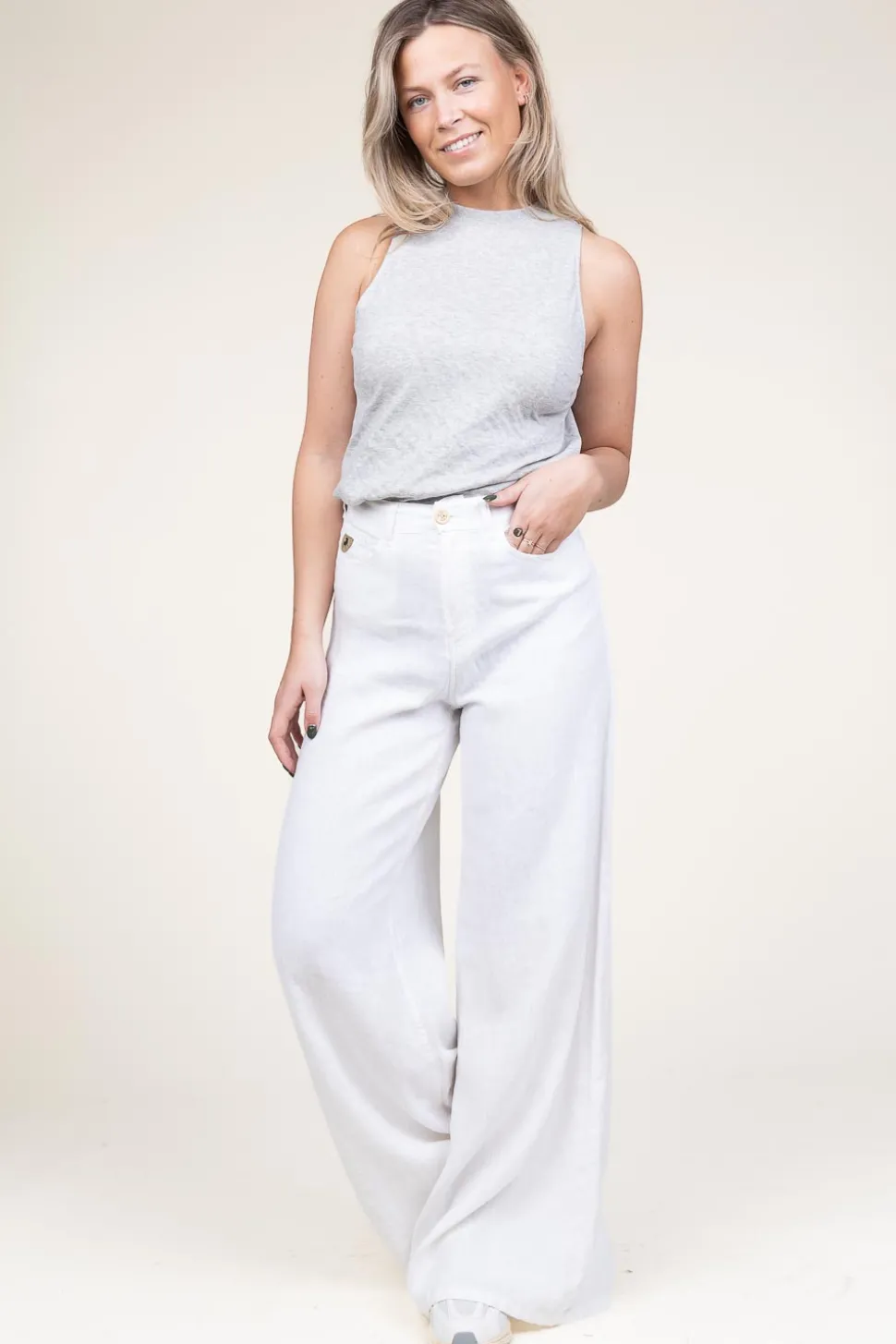 Soft Singlet Ruzy | Grey... | American Vintage | Little Soho