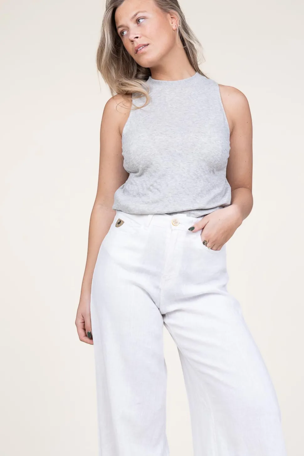 Soft Singlet Ruzy | Grey... | American Vintage | Little Soho