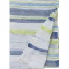 Soft Striped Scarf Norah | Green... | Moment Amsterdam | Little Soho