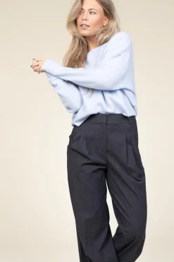 Soft Sweater Damsville | Blue... | American Vintage | Little Soho