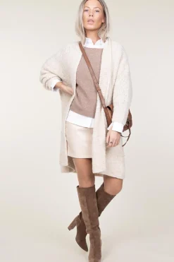 Soft Sweater Damsville | Brown... | American Vintage | Little Soho
